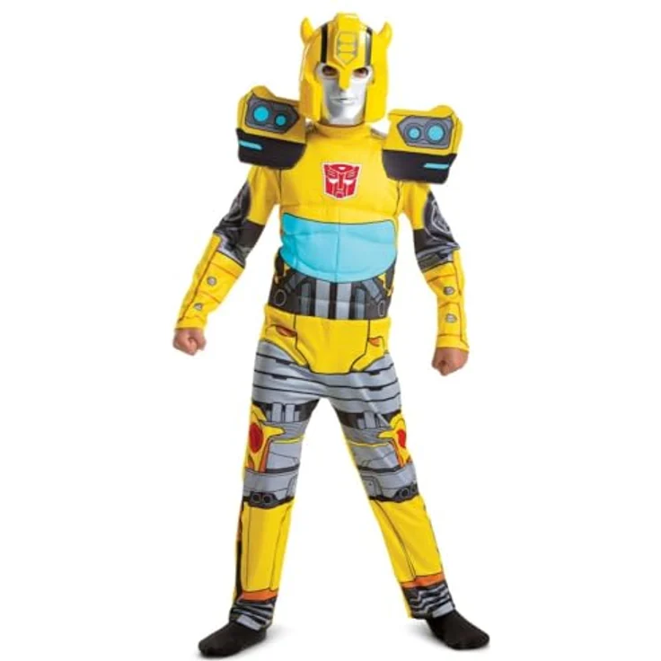 Disguise Transformers Bumblebee Kinderkostüm, Fancy Dress für Alter 7-8 Jahre – Bild 1