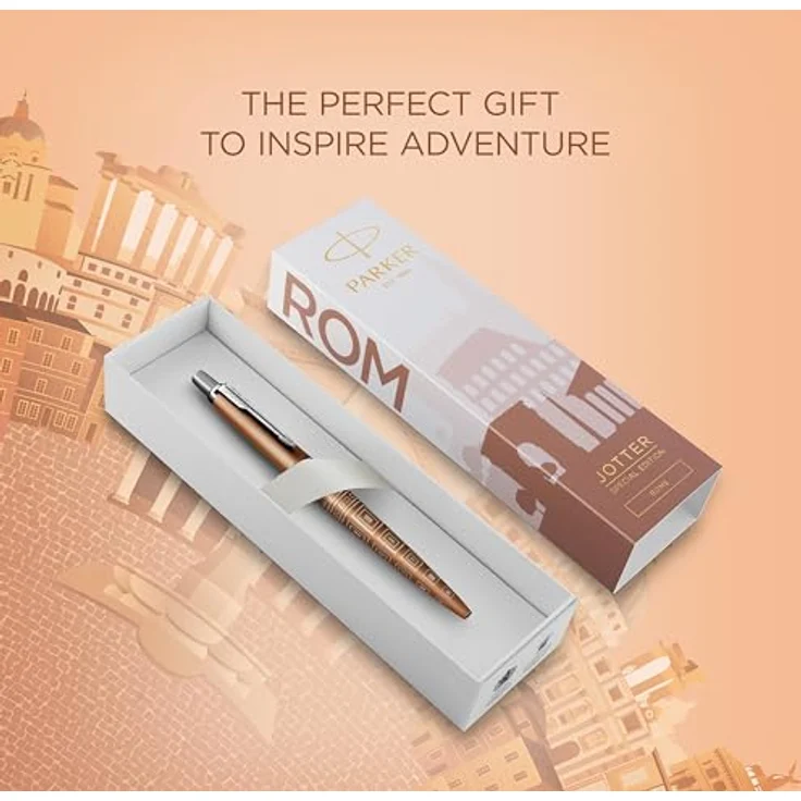 Parker Pen Jotter SE Rom Kugelschreiber, orange Schaft mit Satinierter Bronze-Lackierung – Bild 6