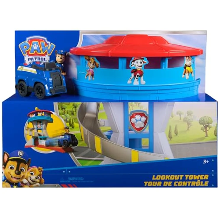 Amigo Paw Patrol Lookout Tower Playset, Kompaktes Spielzeug für kreatives Spielen, bunte Farbgestaltung – Bild 10