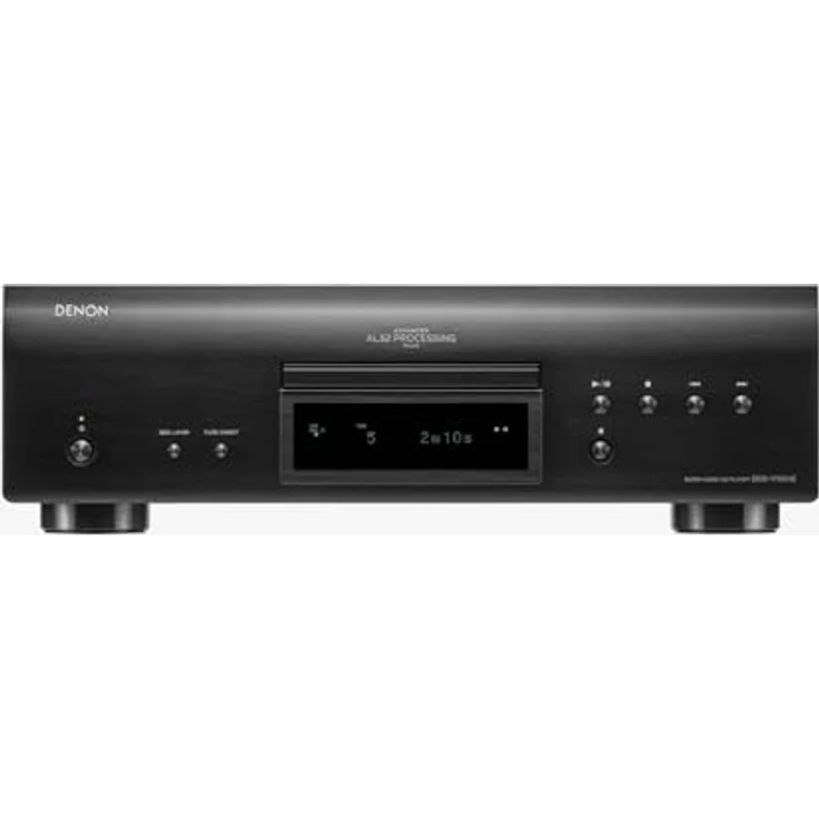 Denon DCD-1700NE HiFi CD Player, Unterstützung für CD, CD-R/RW, MP3, WMA und USB, Hi-Res bis 192 kHz/24 Bit, schwarz – Bild 4