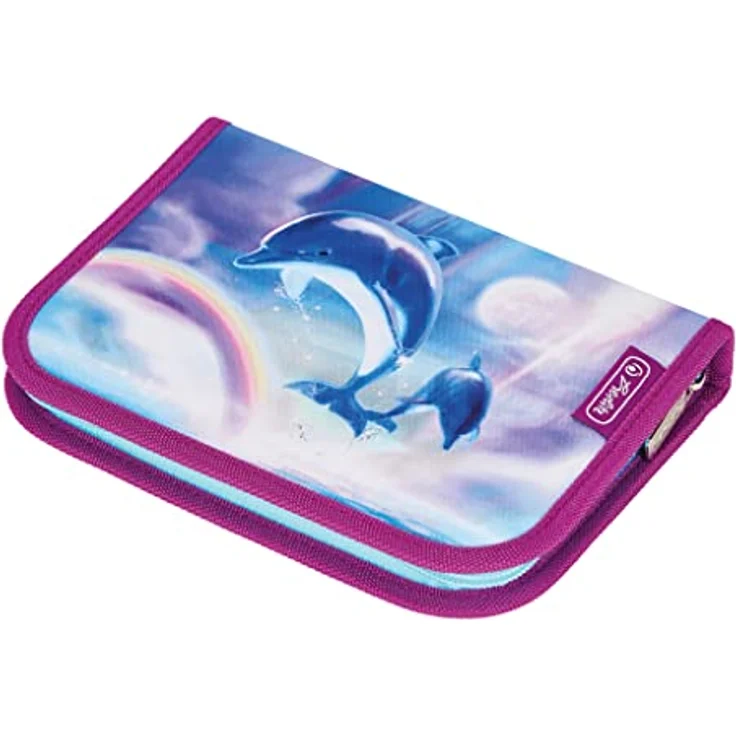 Herlitz Loop Plus Ocean in Heaven Schulranzen, lila/hellblau, inkl. 16 tlg. Schüleretui, Faulenzer-Mäppchen, Sportbeutel – Bild 11