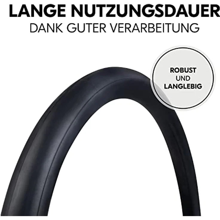Hauck Fahrradanhänger Schlauch Set 2x 20 Zoll Durchmesser inkl. Reifenheber, Ersatzreifen Schlauch für Fahrradanhänger Reifen z. B. hauck Dryk Duo (Black) – Bild 6