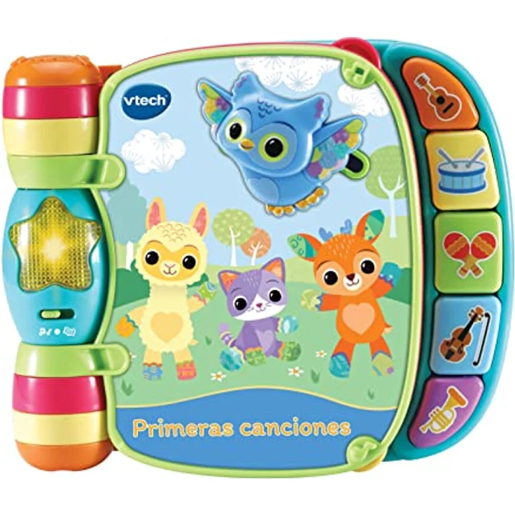 Vtech 3480-166777, interaktives Buch "Erste Lieder" für Babys ab 6 Monaten, einzigartig – Bild 1
