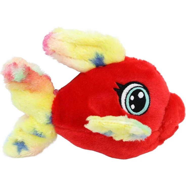 Heinrich Bauer Fisch Kuscheltier "Hendrik", 20 cm, aus recycelten Plastikflaschen, weich und sicher für Kinder