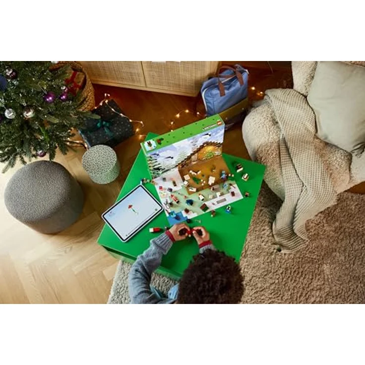 Stein-Experte Lego® Minecraft Bundle – Adventskalender 2025 (21280) + Nether-Held mit Schreiter (662402) | 24 Überraschungen & exklusive Minifigur – Bild 5