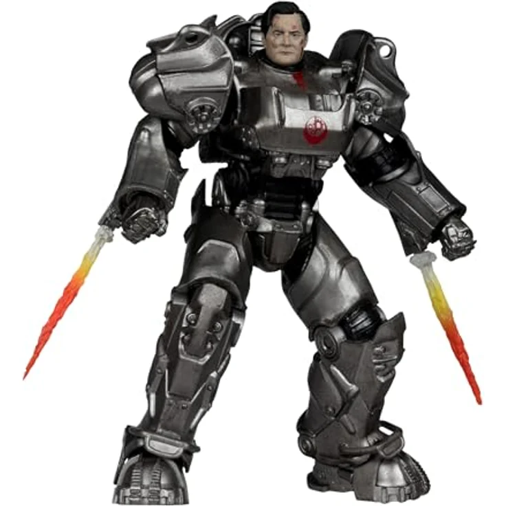 McFarlane Fallout Actionfigur Hank MacLean, 19 cm detailreiche Sammelfigur mit Zubehör und Base – Bild 1