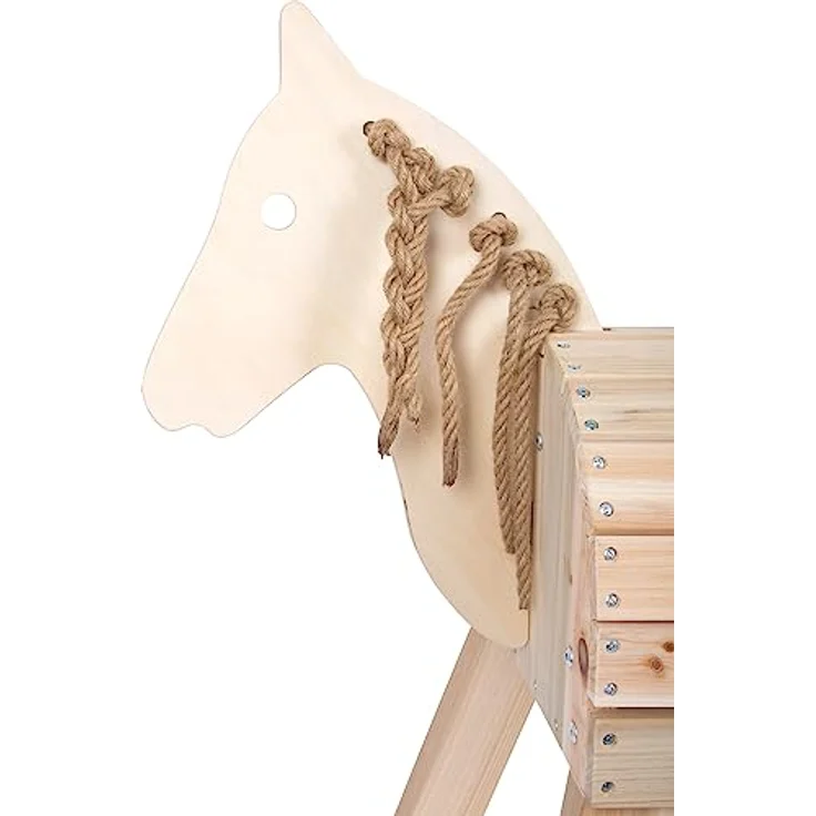 Holzpony, 79 x 41 x 70 cm, aus witterungsbeständigem Holz, von Small Foot – Bild 6