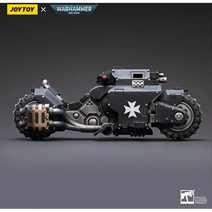 NoName WARHAMMER 40K Black Templars Outriders, detailreiche Figurine mit 8,5 cm Höhe, kompatibel mit 1/18 Actionfiguren – Bild 4