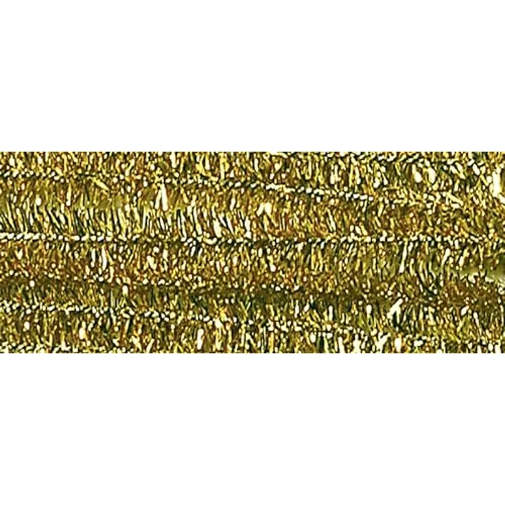 folia 77865 - Chenilledraht, Pfeifenputzer, 10 Stück in gold, Durchmesser 8 mm und 50 cm lang, ideal für Kinder zum Basteln und Gestalten von Tieren, Figuren und anderen Formen – Bild 3