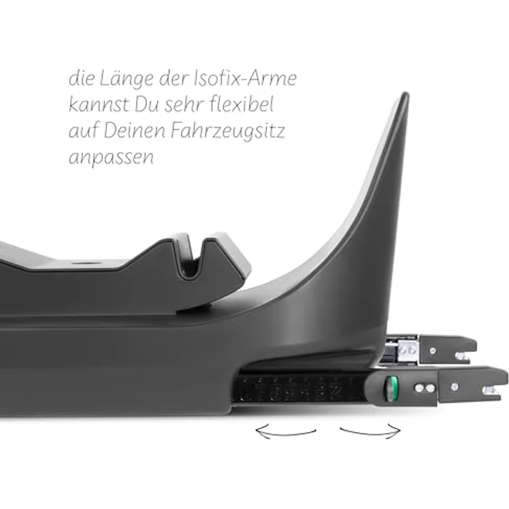 ABC Design Autokindersitz Isofix Base Root für Tulip i-Size und Lily i-Size, 360-Grad-Drehfunktion in Schwarz – Bild 8