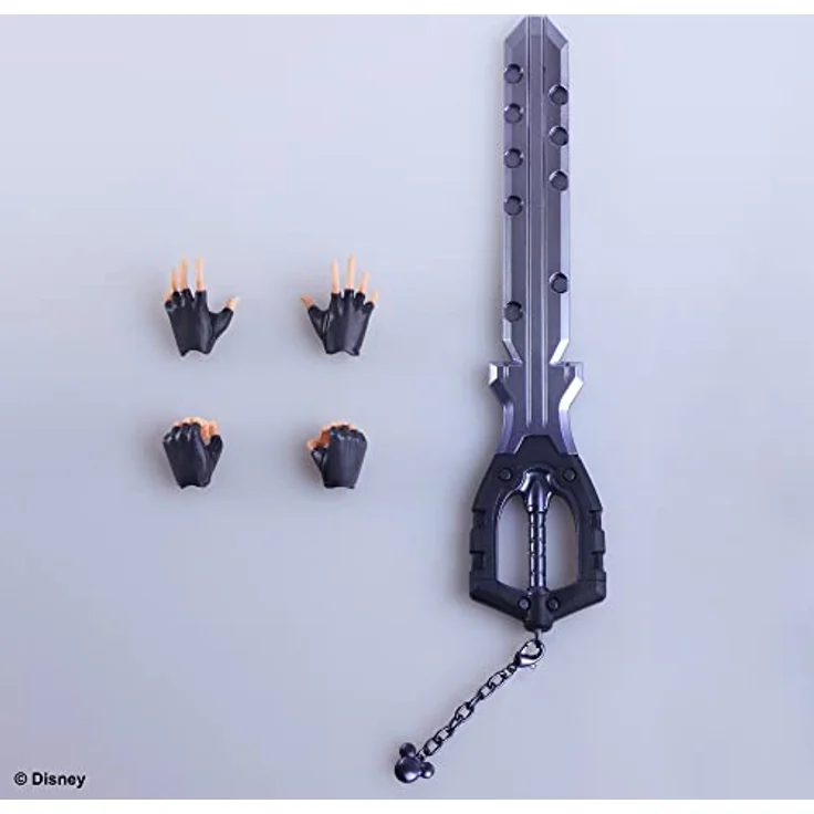 SquareEnix Kingdom Hearts III Play Arts Kai Actionfigur Riku Ver. 2, 24 cm mit Braveheart Schlüsselschwert und 28 beweglichen Teilen – Bild 2