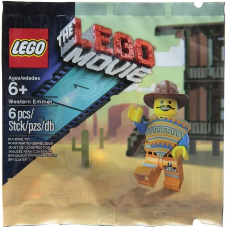 LEGO The Lego Movie 5002204 - Western Emmet Polybag