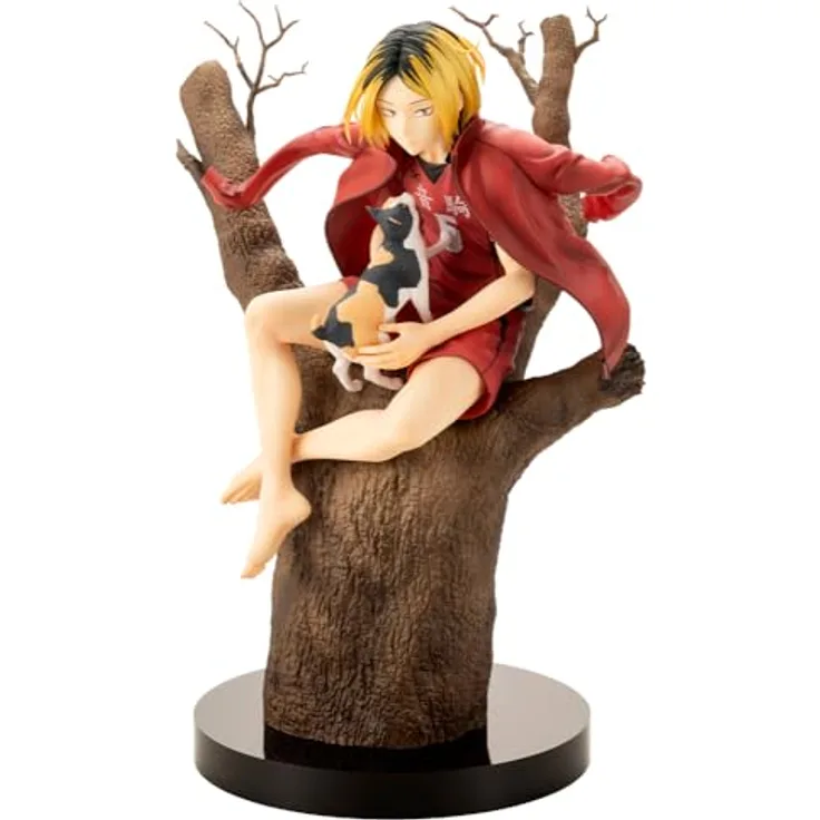 Kotobukiya Haikyu!! ARTFXJ Statue 1/8 Kenma Kozume, detailreiche PVC Figur, 21 cm, in bedruckter Fensterbox
