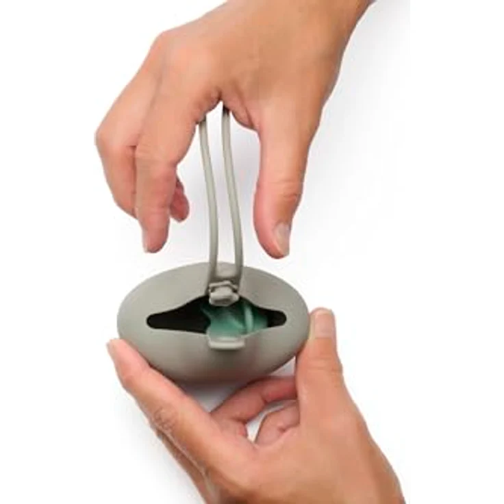 Dooky Silikon Schnullerbox für Babys, hygienische Aufbewahrung mit flexibler Schlaufe zur Befestigung am Kinderwagen oder Buggy, BPA-frei – Bild 4