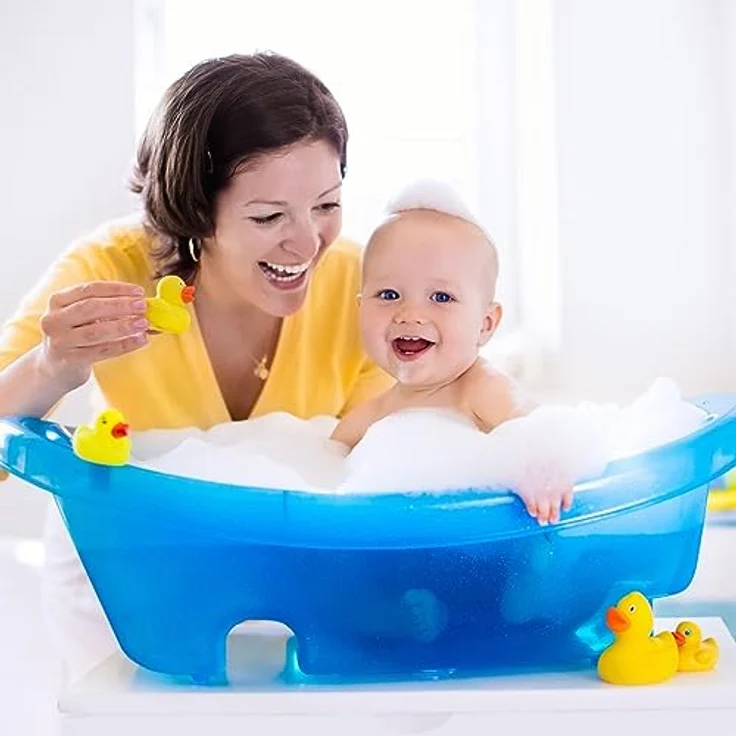 Best For Kids Universalständer für Babywannen, 84 und 100 cm, mit oder ohne Ablage, weiß, ohne Babywanne (84 cm ohne Ablage) – Bild 5