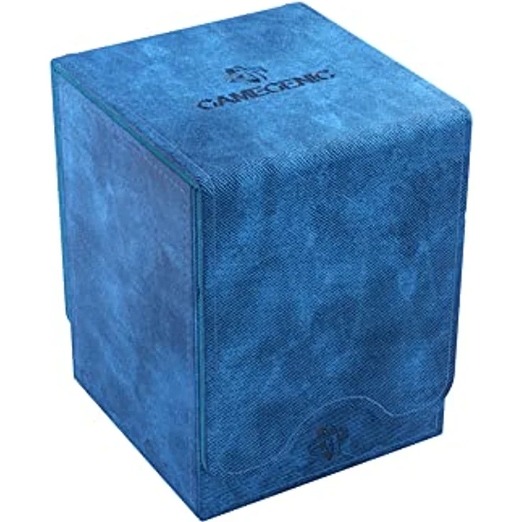Gamegenic Squire 100+ XL, Sammelkarten Zubehör mit exotischem Design, blau – Bild 1