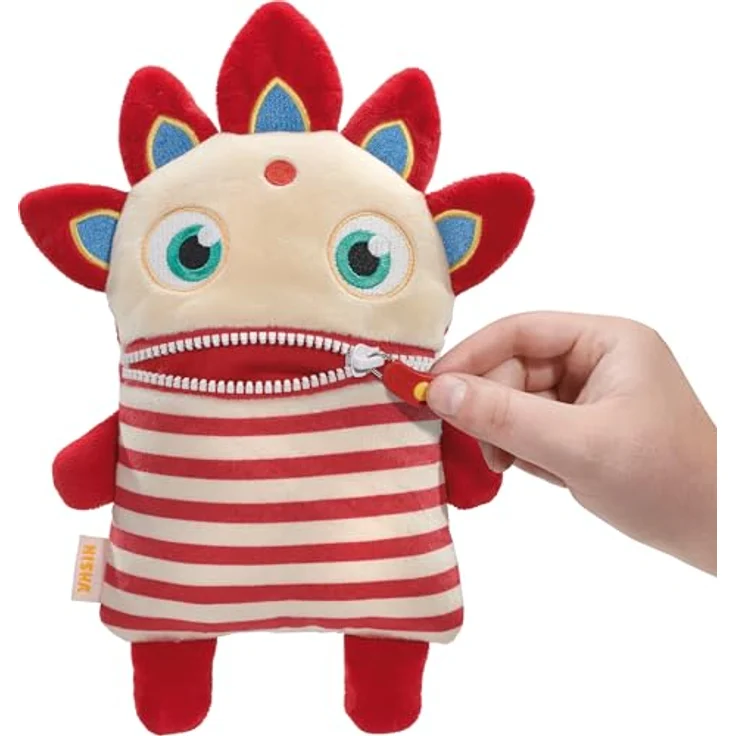 Schmidt Spiele Sorgenfresser Nisha, 28 cm Plüschfigur - Hochwertiger Plüsch, handwaschbar, ab 0 Jahren – Bild 4