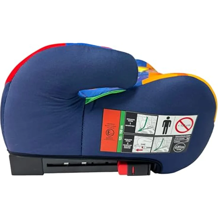 PAW PATROL Sitzerhöhung ISOFIX, Autokindersitz Booster ECE R129 für 125–150 cm, ergonomisches Design mit abnehmbarem Bezug – Bild 3