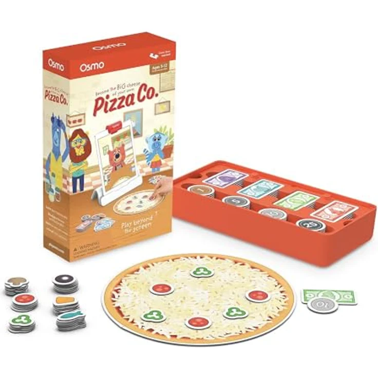 Osmo - Pizza Co. Game - Alter: 5-12 - Kommunikationskompetenz und Kopfrechnen - für iPad und Fire Tablet (Osmo-Basis wird benötigt) – Bild 2