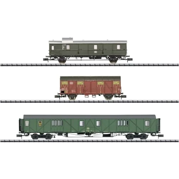 MiniTrix 18296 N Personenwagen-Set 2, N2846 der DB, MHI, Modelleisenbahn-Wagen