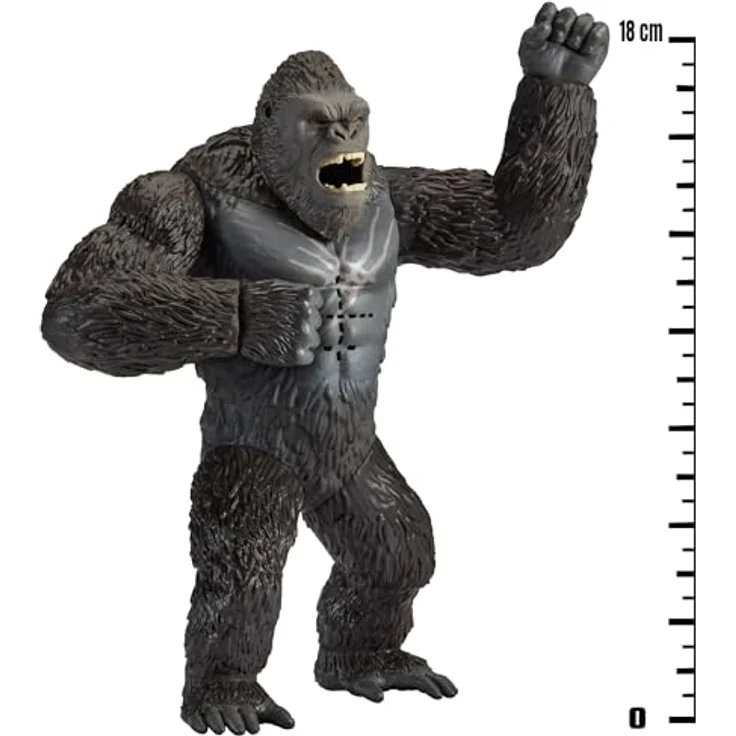 MonsterVerse Godzilla x Kong: The New Empire, 7-Inch Battle Roar Kong Action Figure, Authentisches Sammlerstück mit beweglichen Gelenken, geeignet für Kinder ab 4 Jahren – Bild 3