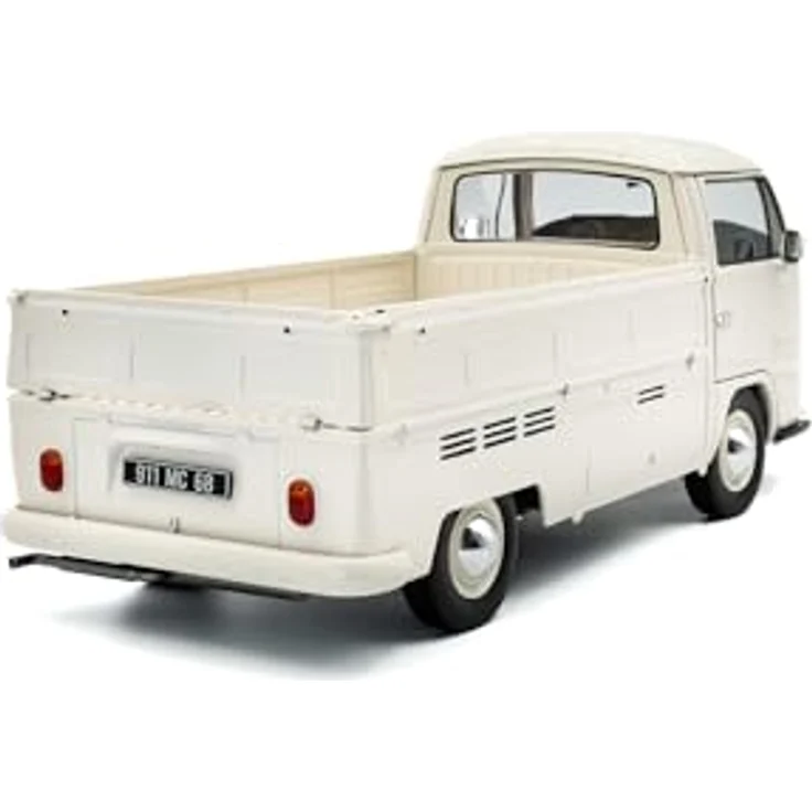 Solido 1:18 VW T2 Pick up, Modellfahrzeug aus hochwertigem Die-Cast, Weiß, 1968 – Bild 4