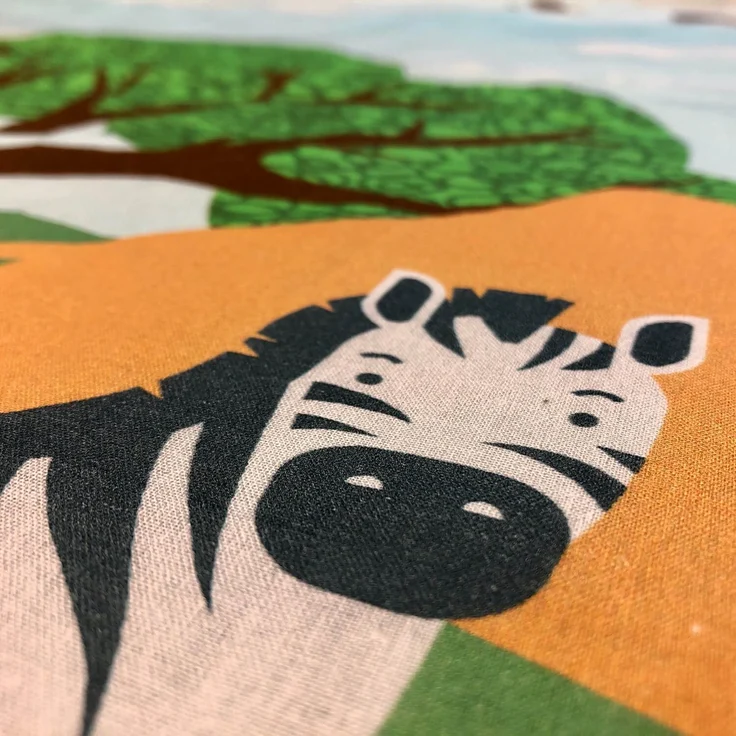 Zoo Bettwäsche Digitaldruck ESPiCO Sleep and Dream 135 x 200 + 80 x 80 cm – Bild 5