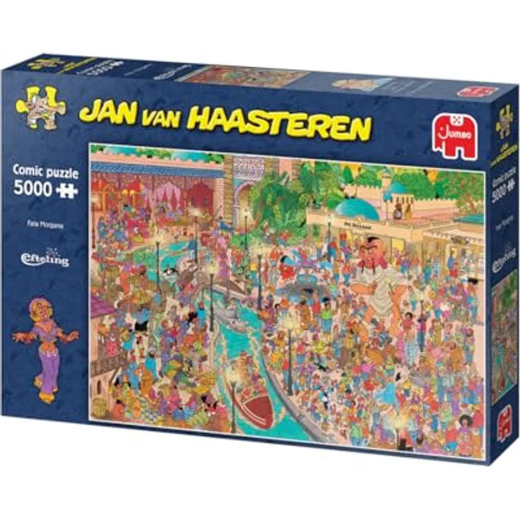 Jumbo 1110100313 Efteling FATA Morgana-5000 Teile Puzzlespiel, Mehrfarbig – Bild 2