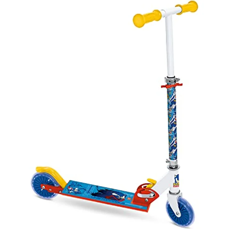 Mondo Toys - Aluminiumroller SONIC für Jungen / Mädchen - verstellbarer Lenker - 2 Räder - 28708, blau