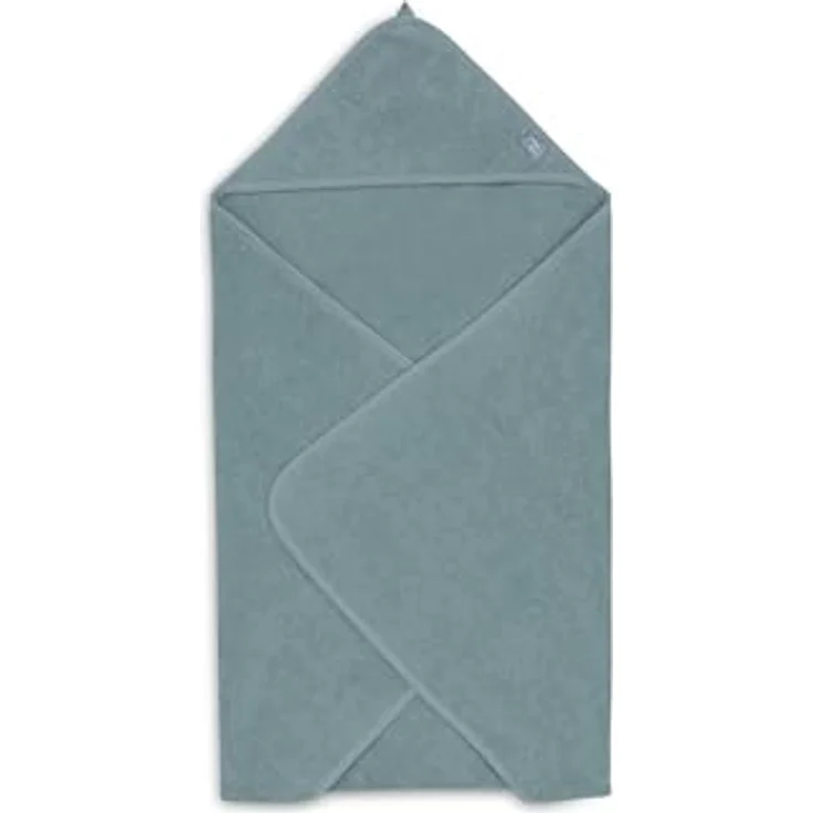 Jollein Kapuzenhandtuch Baby - Frottee, Sea Green - 100% Baumwolle - 75x75cm - OEKO-TEX-Zertifiziert für Mädchen und Jungen – Bild 3