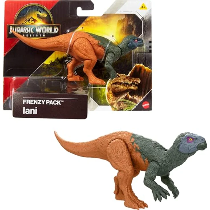 Mattel Jurassic World JGB72 Kinderspielzeugfigur, bewegliche Sammelfigur aus dem Frenzy Pack, inspiriert von Jurassic World Rebirth, ab 4 Jahren – Bild 3