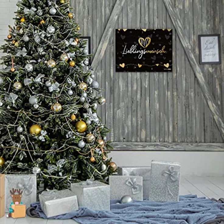 itenga Adventskalender Lieblingsmensch, Motiv: Lieblingsmensch, 24 Überraschungen - jeden Tag eine neue, zum Aufhängen – Bild 6