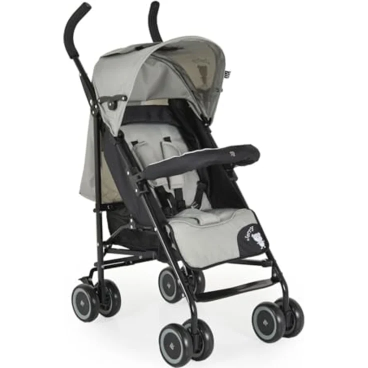 Moni Kinder-Buggy Kinderwagen Jerry, schwenkbare Vorderräder, EVA-Räder, blau – Bild 3