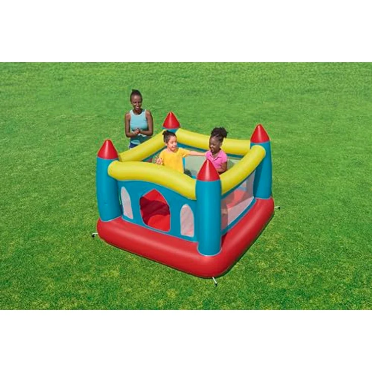 Bestway Hüpfburg Royal Leap, 175 x 173 x 127 cm, für 3 Kinder, max. 85 kg, Innen- und Außengebrauch – Bild 2