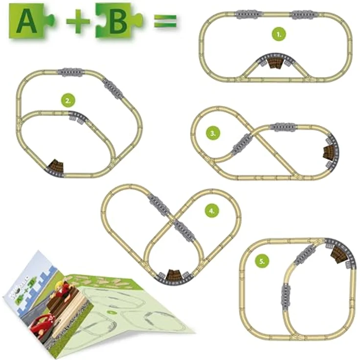 BRIO® Spielzeug-Zug Holzzug BRIO Reisezug Starter Set A, FSC® - schützt Wald - weltweit – Bild 9