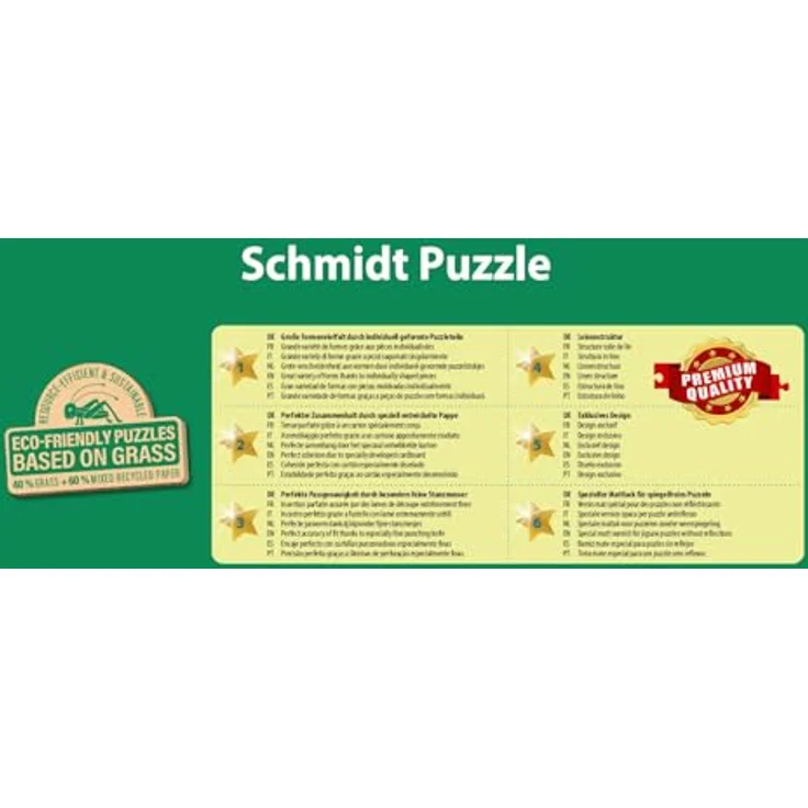 Schmidt Spiele 56548 Dragons, fliegendes Drachen Kinderpuzzle aus Graspappe, 150 Teile, inkl. Puzzleposter, für Kinder ab 7 Jahren – Bild 5