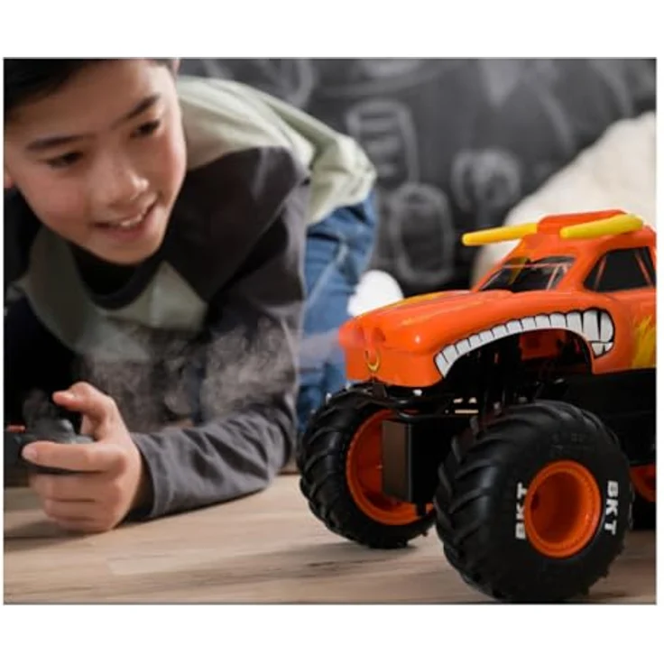 Monster Jam RC 1:15 El Toro Loco, ferngesteuertes Monster Truck Modell, benötigt Batterien – Bild 2