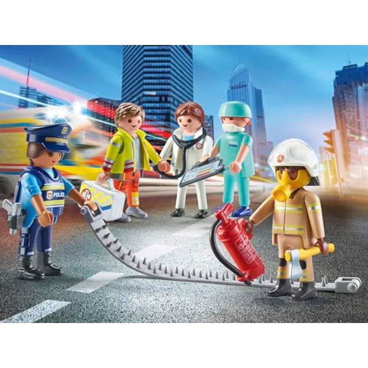 Playmobil® Konstruktions-Spielset City Action, Rescue (71400), My Figures, (59 St) – Bild 4