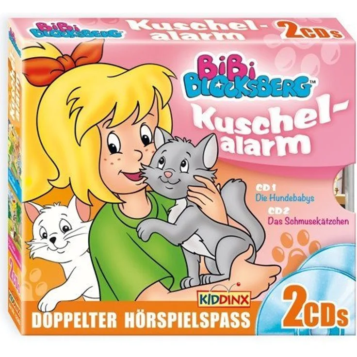 Kiddinx Hörspiel-CD Bibi Blocksberg - Kuschel-Alarm (F.80+85)