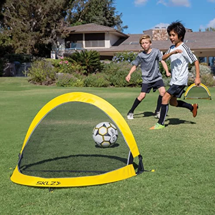 SKLZ Playmaker Tragbares Pop-Up-Tor-Set für Training und Pickup-Spiele (inkl. 2 Tore) – Bild 3