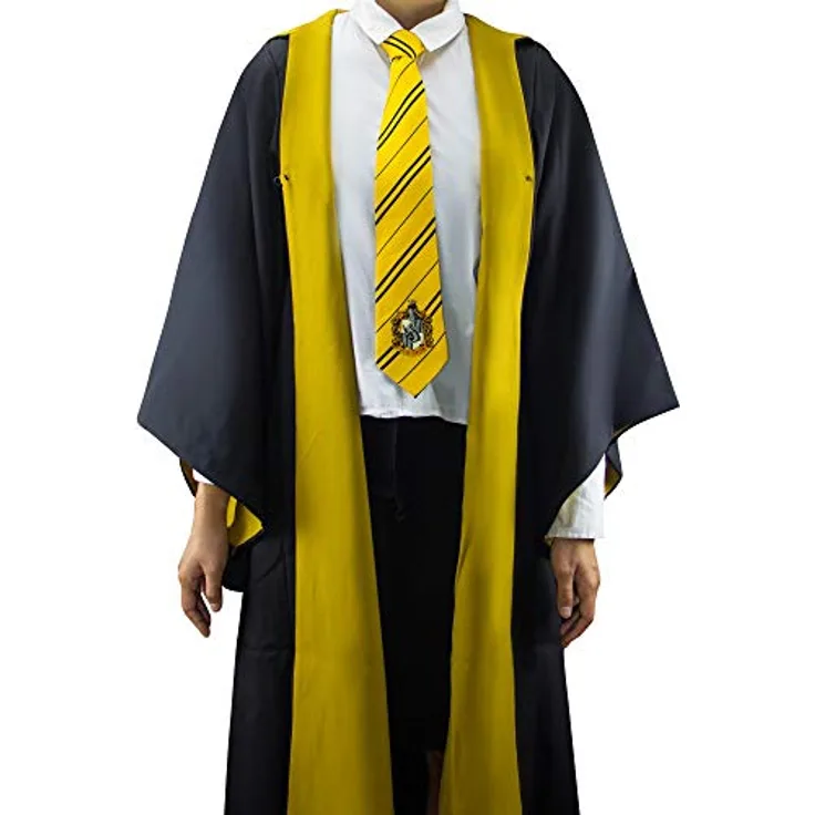 Cinereplicas Harry Potter - Hogwarts Robe Hufflepuff - XL - Official License