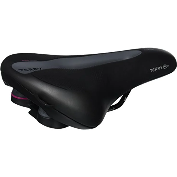 TERRY Ergon Herren Fisio Flex Gel Max Fahrradsattel, Black, L mit speziell entwickelter Druckverteilung – Bild 2