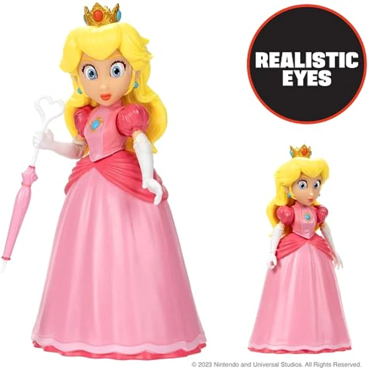 Super Mario Movie Nintendo Peach Figur 13cm – Bild 4
