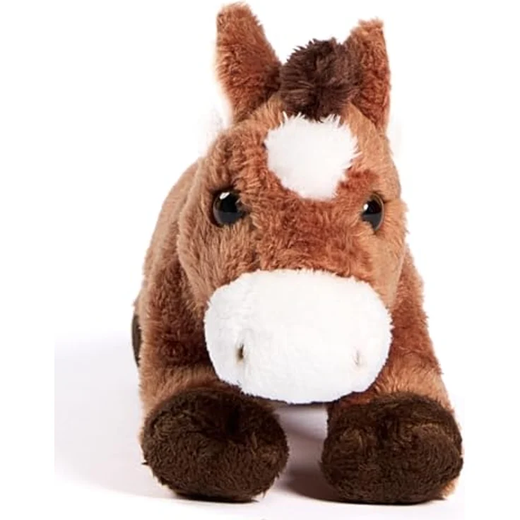 Uni-Toys Pferd Plushie, liegend, 18 cm Plüschtier aus hochwertiger Polyester-Faser – Bild 2