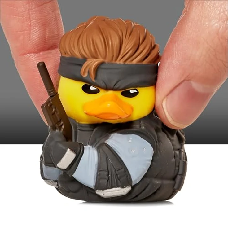 TUBBZ Mini: Metal Gear Solid - Solid Snake, Cosplay-Gummiente Vinyl-Figur, 5 cm hoch – Bild 3