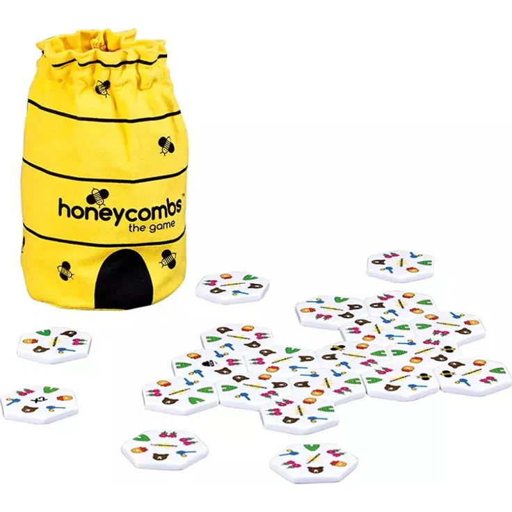 Piatnik Bienenwaben - Plastry Miodu, Brettspiel mit über 50 Bildmarken und drei Spielvarianten, weniger als 1 kg