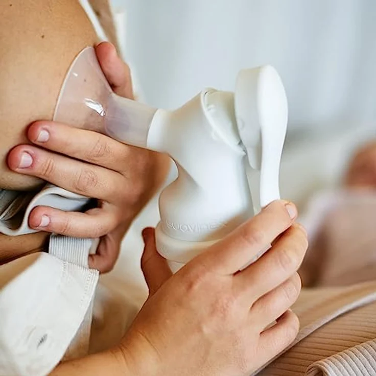 Suavinex Extractor De Leche Manual, Milchpumpe für mühelose und effektive Milchabnahme – Bild 9