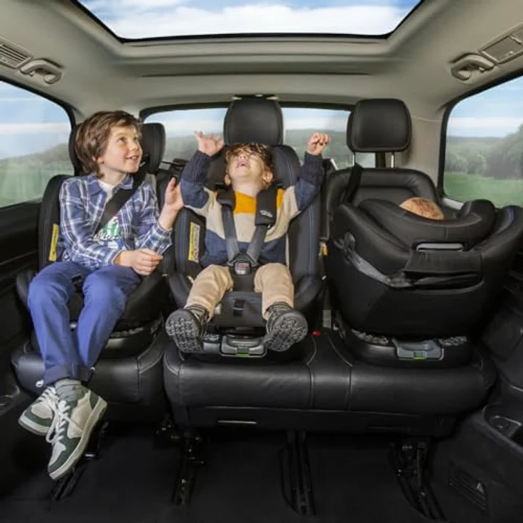 Chicco Autokindersitz UNICO EVO I-SIZE, verstellbarer Autositz für Kinder von 0 Monaten bis 12 Jahren, schwarz – Bild 3