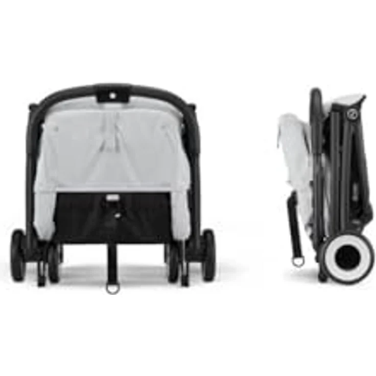cybex Gold Buggy Orfeo, Hellgrau, kompakt mit Feststellbremse, Federung und 5-Punkte-Gurt – Bild 3