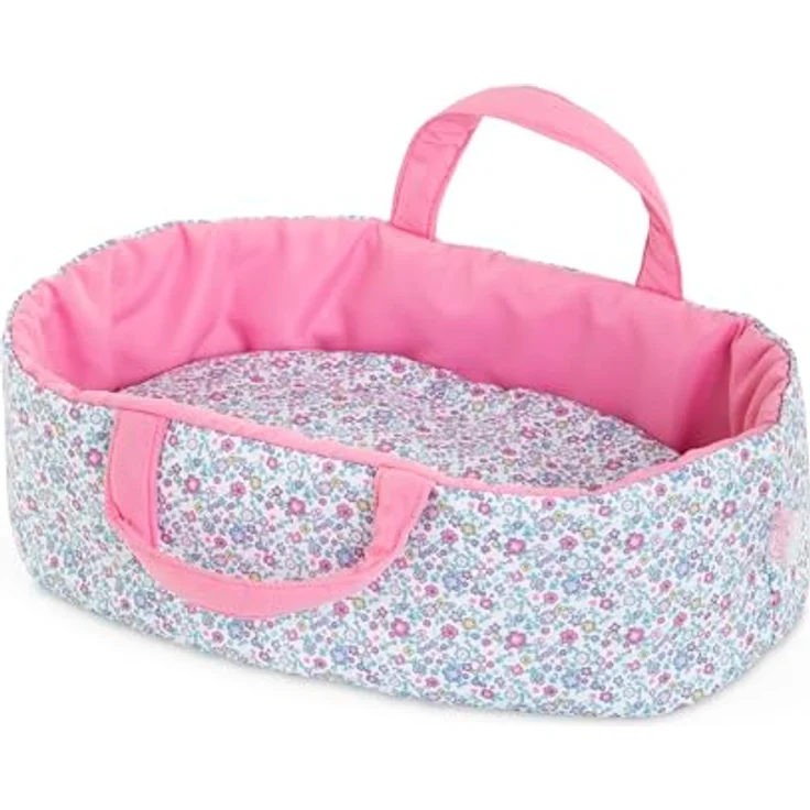 Corolle Blumenkörbchen für Puppen, Zubehör mit wendbarem Kissen und Decke, 30 cm, ab 18 Monate – Bild 1